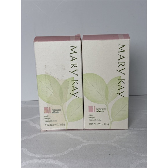Mary Kay Other - 2 Lot Mary Kay Botanical Effects Formula 1 Mask Full Size 4 oz New In Box